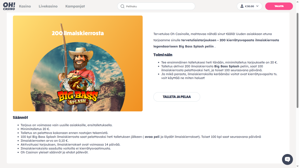 Bonus ehtoineen kuvattuna