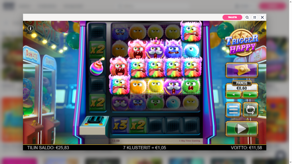 Hyvä voitto kuvattuna